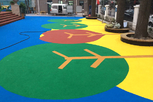 和平區(qū)幼兒園塑膠地面